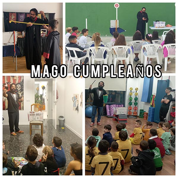 Mago para cumpleaños niños